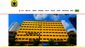 What Vanda.edu.kh website looked like in 2023 (This year)