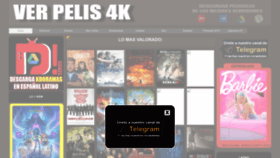 What Verpelis4k.net website looked like in 2023 (This year)