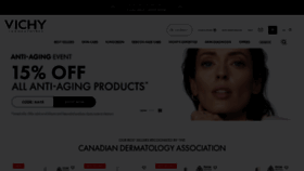 What Vichy.ca website looked like in 2023 (This year)