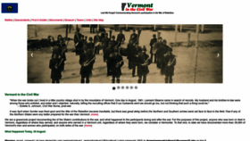 What Vermontcivilwar.org website looked like in 2023 (This year)