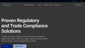What Visualcompliance.com website looked like in 2023 (This year)