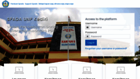 What Vclass.unpkediri.ac.id website looked like in 2023 (This year)