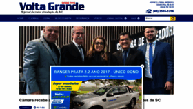 What Voltagrandeonline.com.br website looked like in 2023 (This year)