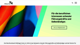 What Vk-online.de website looked like in 2023 (This year)