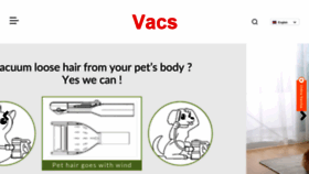 What Vacuum-groomings.com website looked like in 2023 (This year)