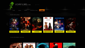 What Voirfilms.zone website looked like in 2023 (This year)