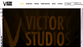 What Victorystudios.com website looked like in 2023 (This year)