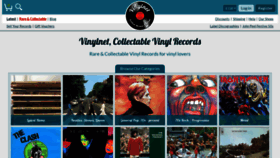 What Vinylnet.co.uk website looked like in 2023 (This year)