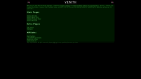 What Venith.net website looked like in 2023 (This year)