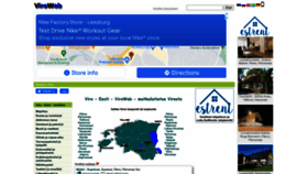 What Viroweb.fi website looked like in 2023 (This year)