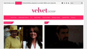 What Velvetgossip.it website looked like in 2023 (This year)