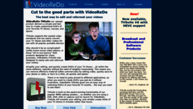 What Videoredo.net website looked like in 2023 (This year)