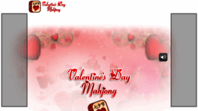 What Valentinesdaymahjong.com website looked like in 2023 (This year)