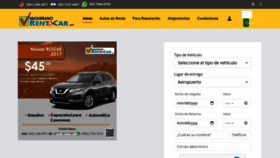 What Vaqueranorentacar.com website looked like in 2023 (This year)