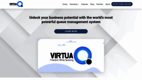 What Virtuaq.com website looked like in 2023 (This year)