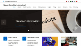 What Vip-translator.com website looked like in 2023 (This year)