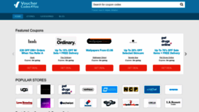 What Vouchercodes4you.com website looked like in 2024 (1 year ago)