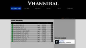 What Vhannibal.net website looks like in 2024 
