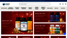 What Vitaminworld.com website looks like in 2024 