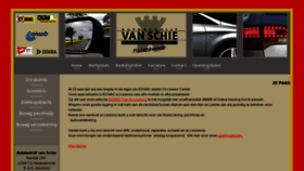 What Vanschie.nl website looked like in 2011 (14 years ago)