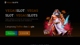 What Vegasslot.pw website looks like in 2024 