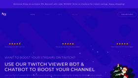 What Viewerboss.com website looks like in 2024 