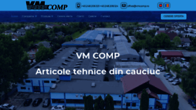 What Vmcomp.ro website looks like in 2024 