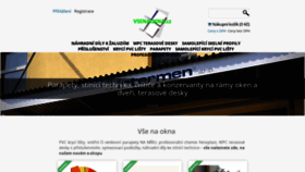 What Vsenaokna.cz website looks like in 2024 
