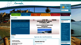 What Ville-cancale.fr website looks like in 2024 