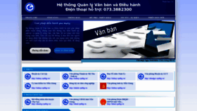 What Vpdttg.vn website looks like in 2024 