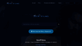 What Voirfilms.cx website looks like in 2024 