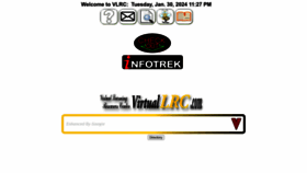 What Virtuallrc.com website looks like in 2024 