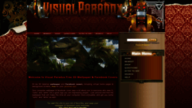 What Visualparadox.com website looks like in 2024 