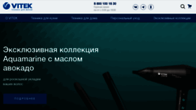 What Vitek.ru website looks like in 2024 