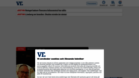 What Vt.se website looks like in 2024 