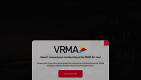 What Vrma.org website looks like in 2024 