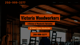 What Victoriawoodworkers.com website looks like in 2024 