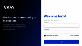 What Vkay.net website looks like in 2024 