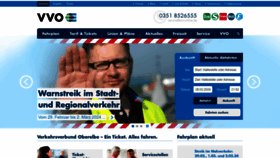 What Vvo-online.de website looks like in 2024 