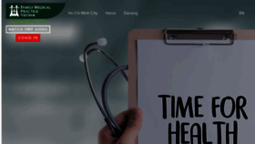 What Vietnammedicalpractice.com website looks like in 2024 