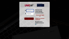 What Vle-ljmu.unicaf.org website looks like in 2024 
