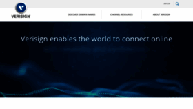 What Verisigninc.com website looks like in 2024 