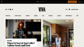 What Viva.co.nz website looks like in 2024 