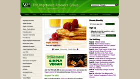 What Vrg.org website looks like in 2024 