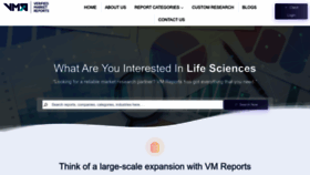 What Verifiedmarketreports.com website looks like in 2024 