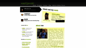 What Vasiljevski.com website looks like in 2024 