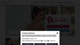 What Vivawest.de website looked like in 2024 (1 year ago)