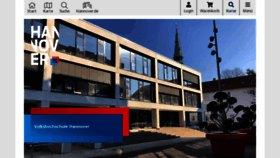 What Vhs-hannover.de website looked like in 2024 (1 year ago)