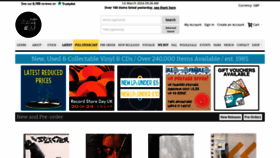 What Vinyltap.co.uk website looks like in 2024 