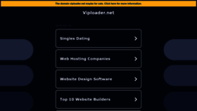 What Viploader.net website looked like in 2024 (2 years ago)